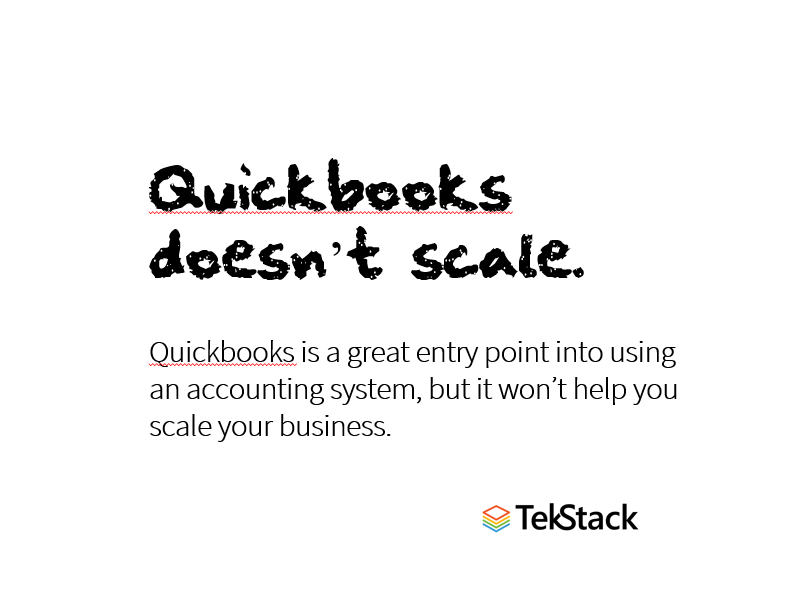 There is a text that is saying about quickbooks software