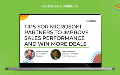 On Demand Webinar: Tips for Microsoft Partners to Improve Sales Performance and Win More Deals