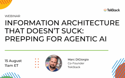 On Demand Webinar: How to Build AI-Ready Information Architecture